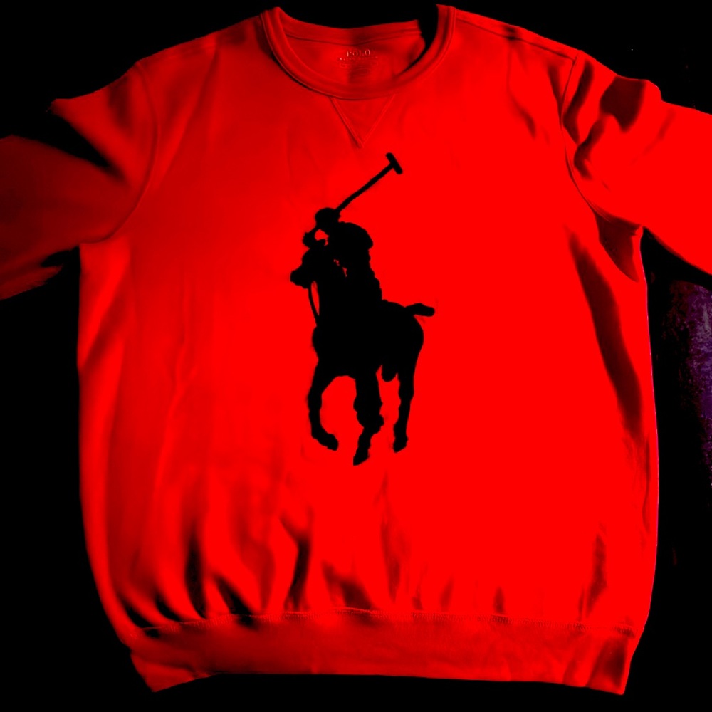 BIG PONY DOUBLE-KNIT SWEATSHIRT